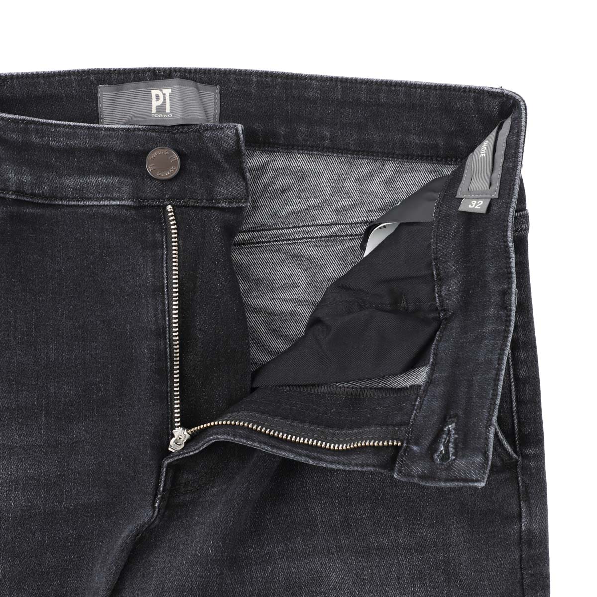 PT TORINO DENIM ピーティートリノデニム ジップフライジーンズ/INDIE TAPERED FIT メンズ