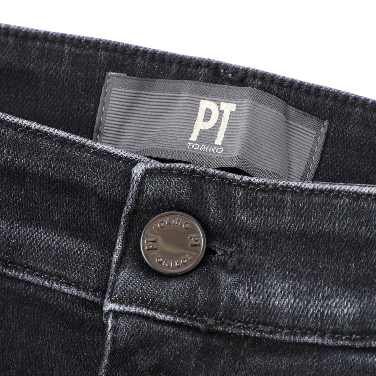 PT TORINO DENIM ピーティートリノデニム ジップフライジーンズ/INDIE TAPERED FIT メンズ