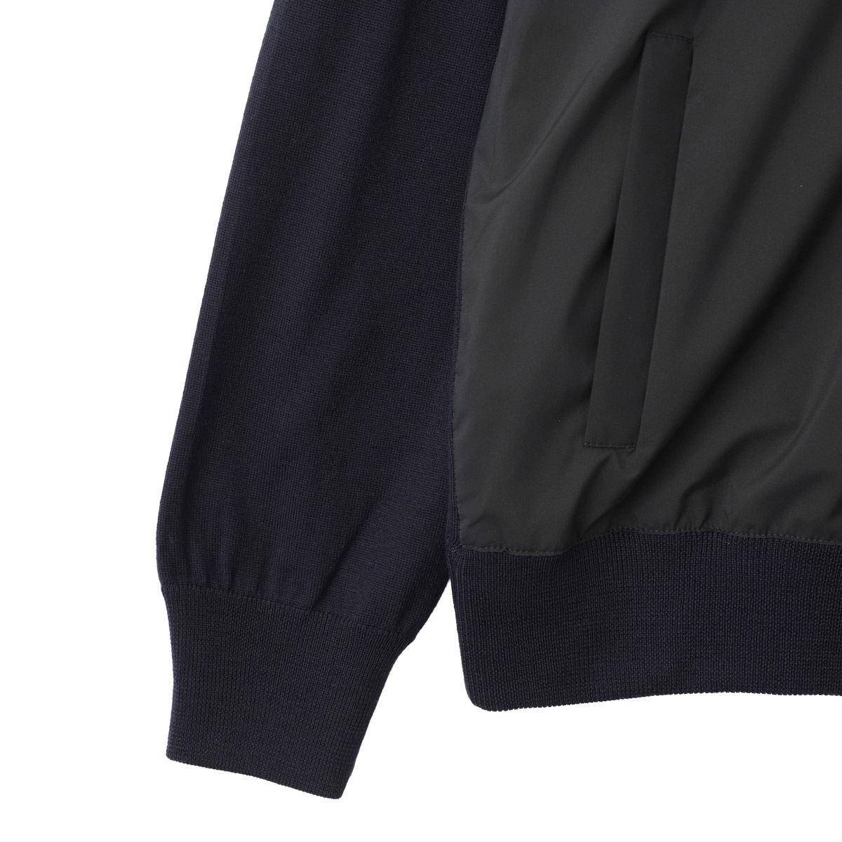 Gran Sasso グランサッソ ジップアップ ニットブルゾン/ATHLEISURE