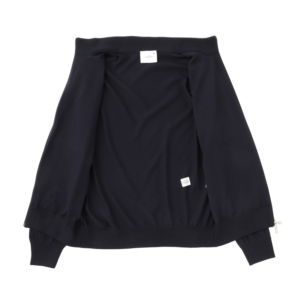 Gran Sasso グランサッソ ジップアップ ニットブルゾン/ATHLEISURE