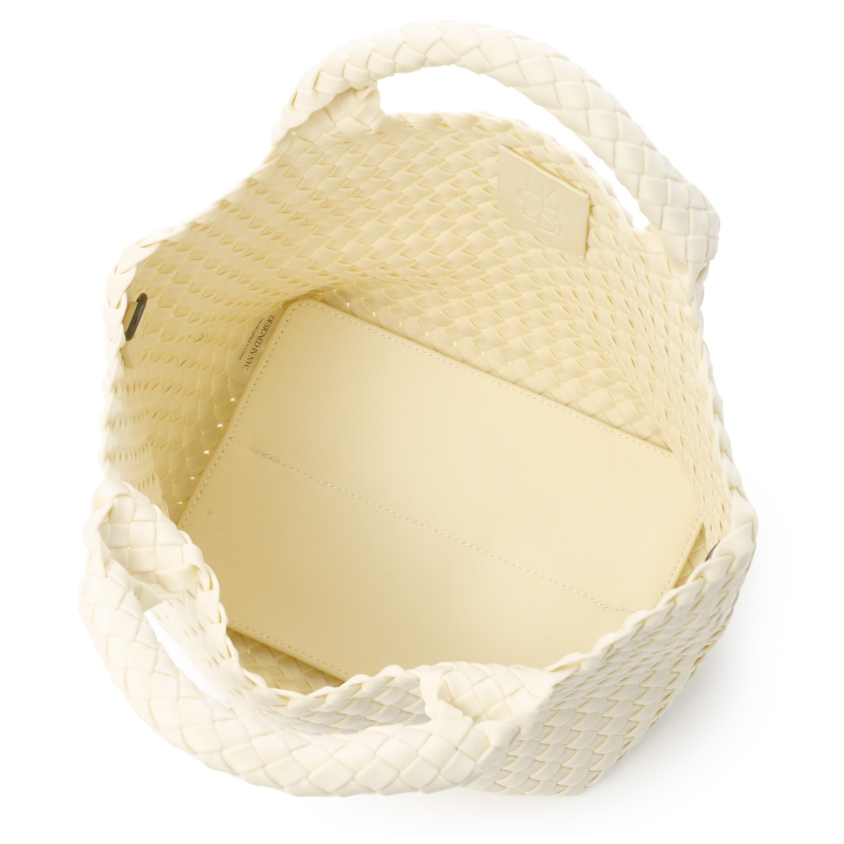 NAGHEDI ナゲディ トートバッグ 2WAY/クロスボディバッグ/St. Barths Small Tote セント バース スモール トート ポーチ付き Sサイズ メッシュ ネオプレン 軽量 編み込み レディース