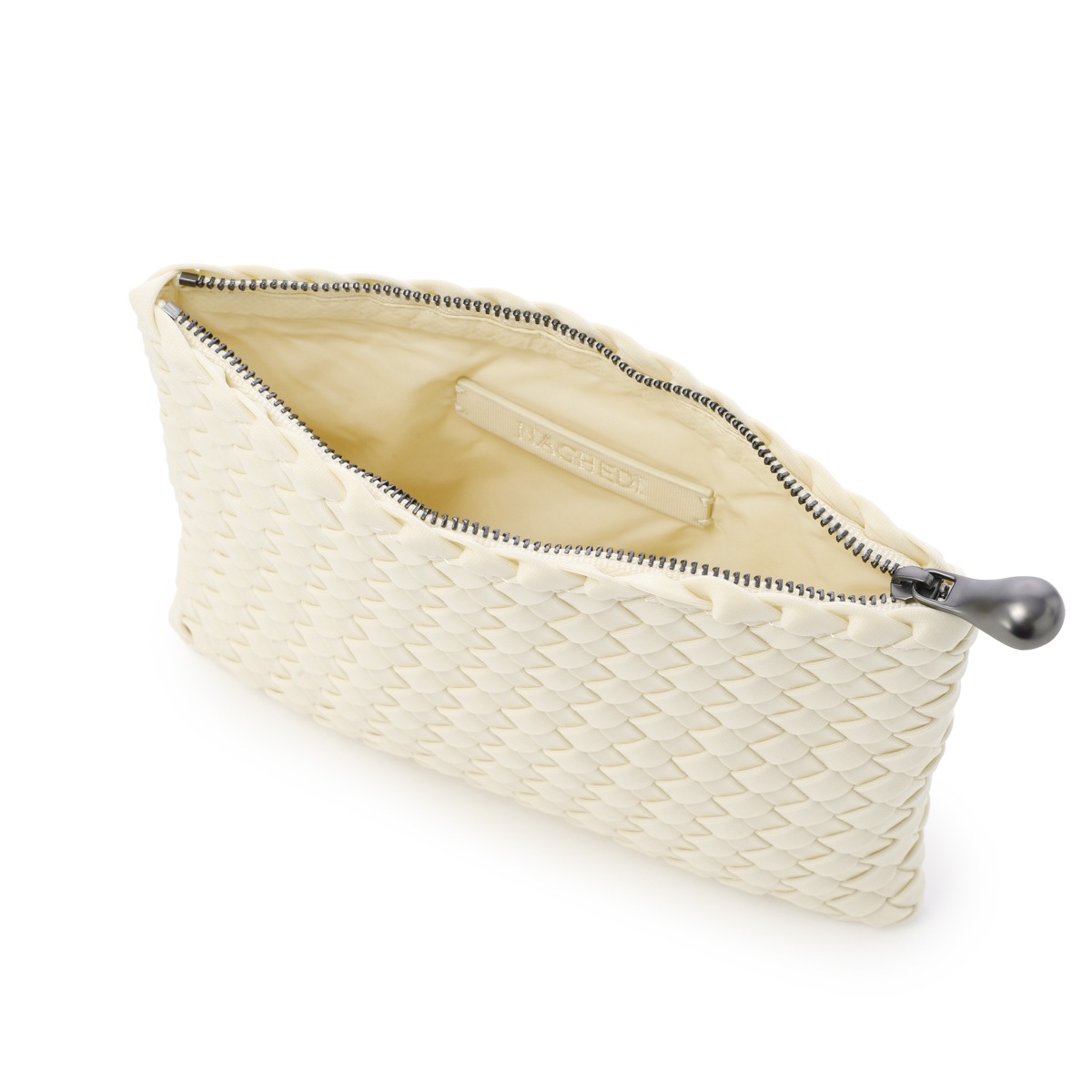 NAGHEDI ナゲディ トートバッグ 2WAY/クロスボディバッグ/St. Barths Small Tote セント バース スモール トート ポーチ付き Sサイズ メッシュ ネオプレン 軽量 編み込み レディース