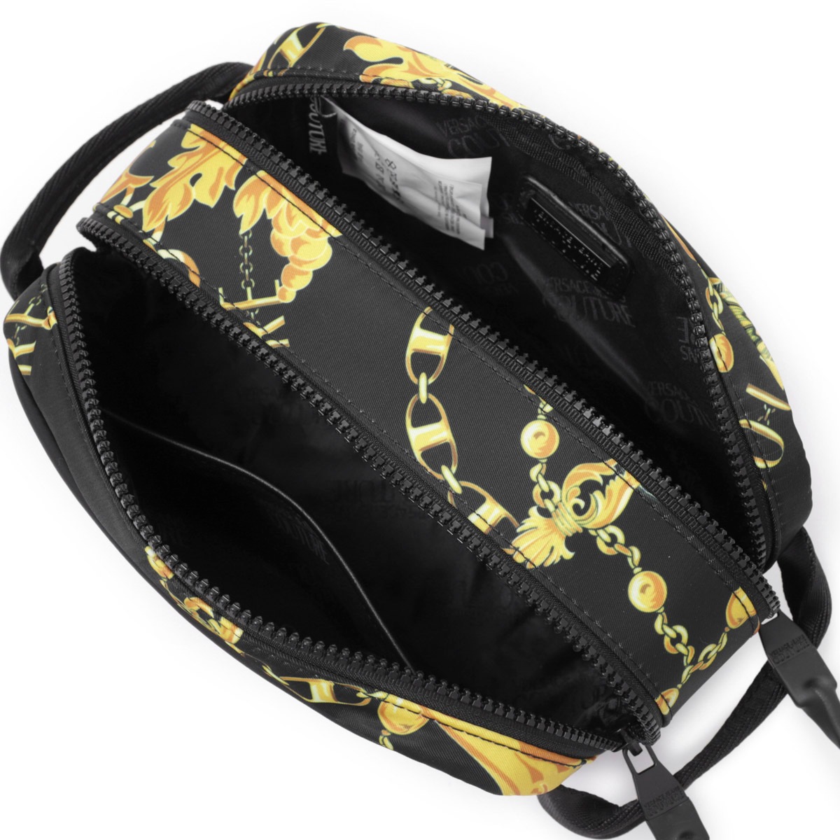 VERSACE JEANS COUTURE ヴェルサーチ ケース VERSACE ヴェルサーチェ JEANS COUTURE ストラップ付き カードケース