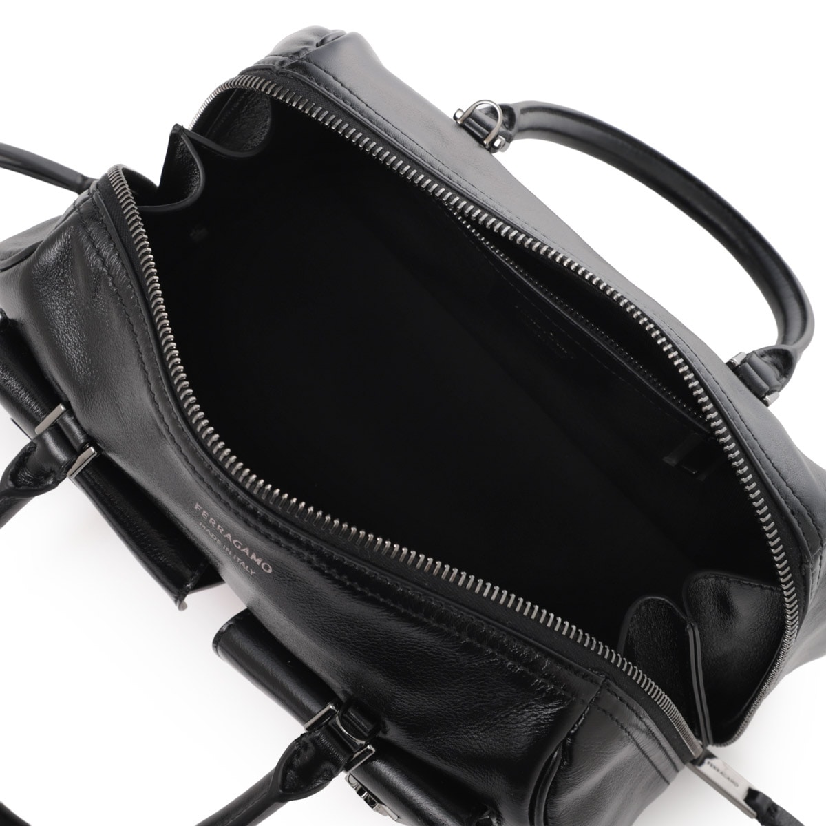 FERRAGAMO フェラガモ ハンドバッグ 3WAY/ショルダーバッグ/MULTIPOCKET BOWLING BAG SMALL レディース