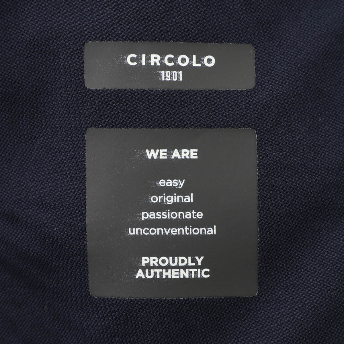 CIRCOLO 1901 チルコロ ダブルジャケット/イージージャケット/SUPER LIGHT PREMIUM PIQUET SCOTTISH YARN【大きいサイズあり】 メンズ
