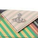【アウトレット】Vivienne Westwood ヴィヴィアンウエストウッド 3つ折り財布 小銭入れ付き/SAFF PRINT ENVELOPE BILLFOLD レディース