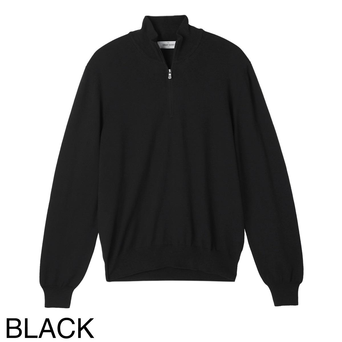 Gran Sasso グランサッソ ハーフジップニット【大きいサイズあり