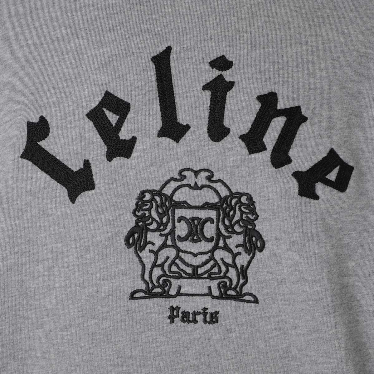 CELINE フーディ BLASON ゆったりデザイン CELINE セリーヌ パーカ/フーディ/HOODIE LOOSE BLASON GOTHIQUE