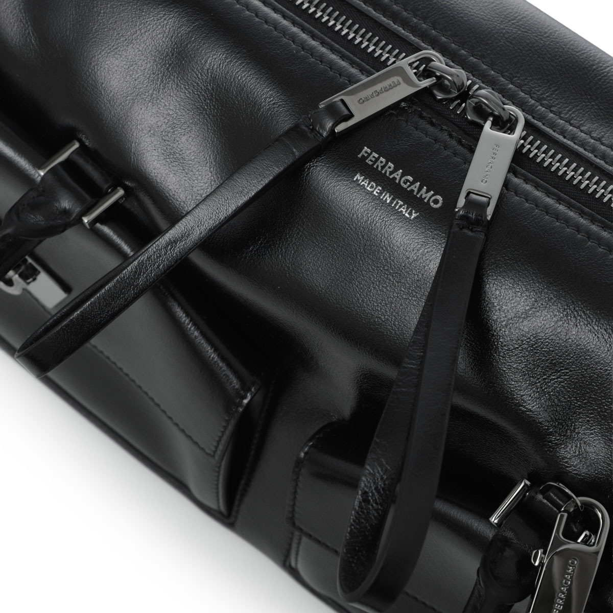 FERRAGAMO フェラガモ ハンドバッグ 3WAY/ショルダーバッグ/MULTIPOCKET BOWLING BAG MEDIUM レディース