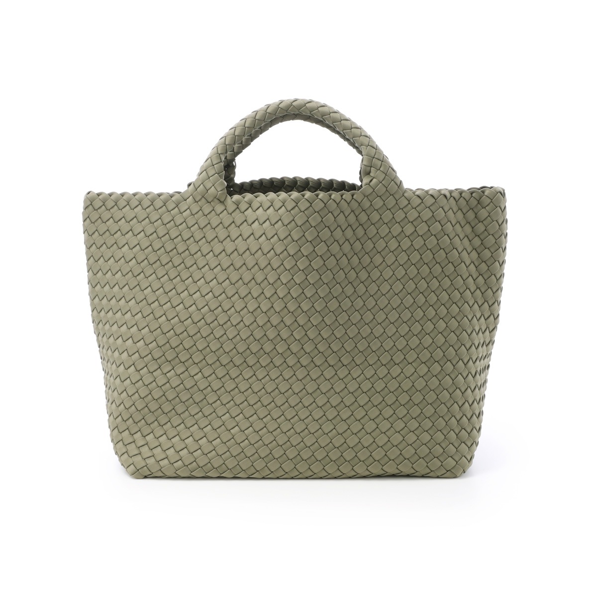 NAGHEDI ナゲディ トートバッグ/St. Barths Medium Tote セント バース ミディアム トート ポーチ付き Mサイズ メッシュ ネオプレン 軽量 編み込み レディース