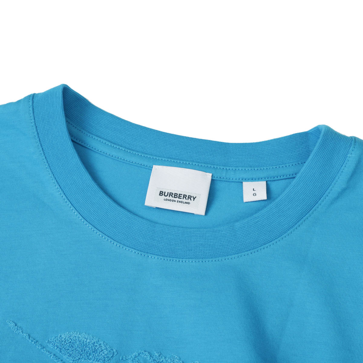 BURBERRY フリントクルネックTシャツ 8056311 A1189 BURBERRY バーバリー Tシャツ 8017484 メンズ コットン クルー