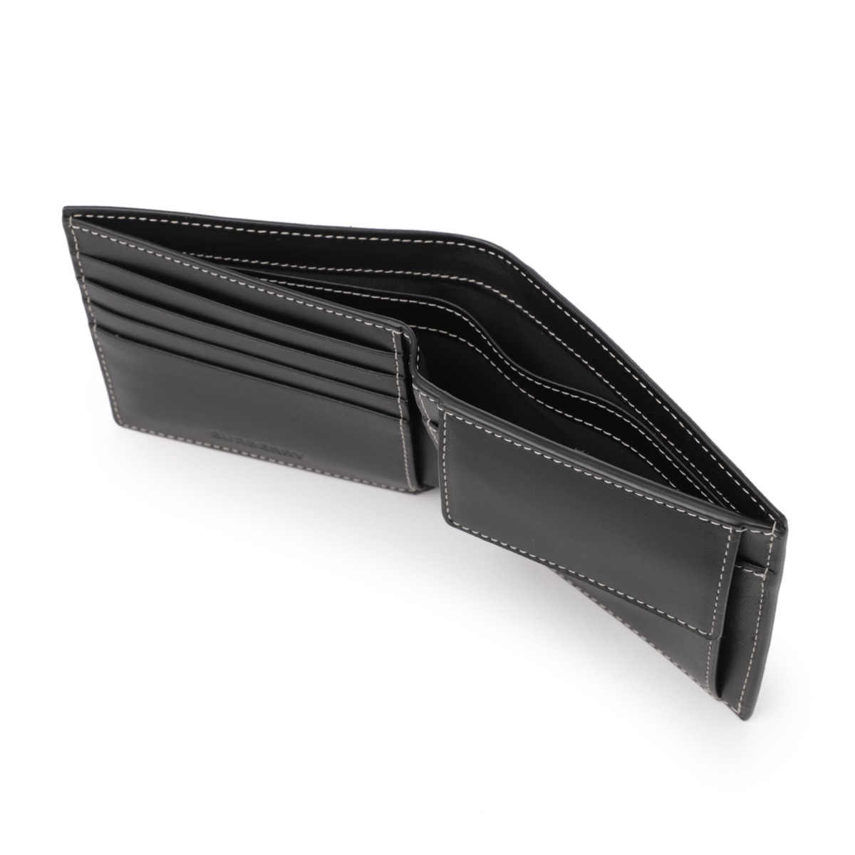 アウトレット】BURBERRY バーバリー 2つ折り財布 小銭入れ付き/CC BILL  