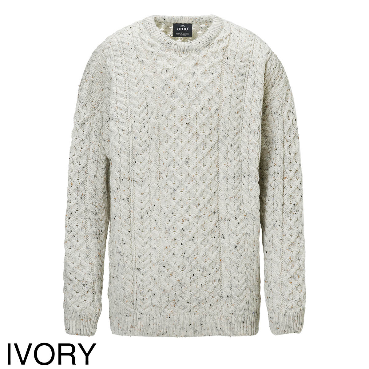 アウトレット】aran WOOLLEN MILLS アランウーレンミルズ クルーネック 