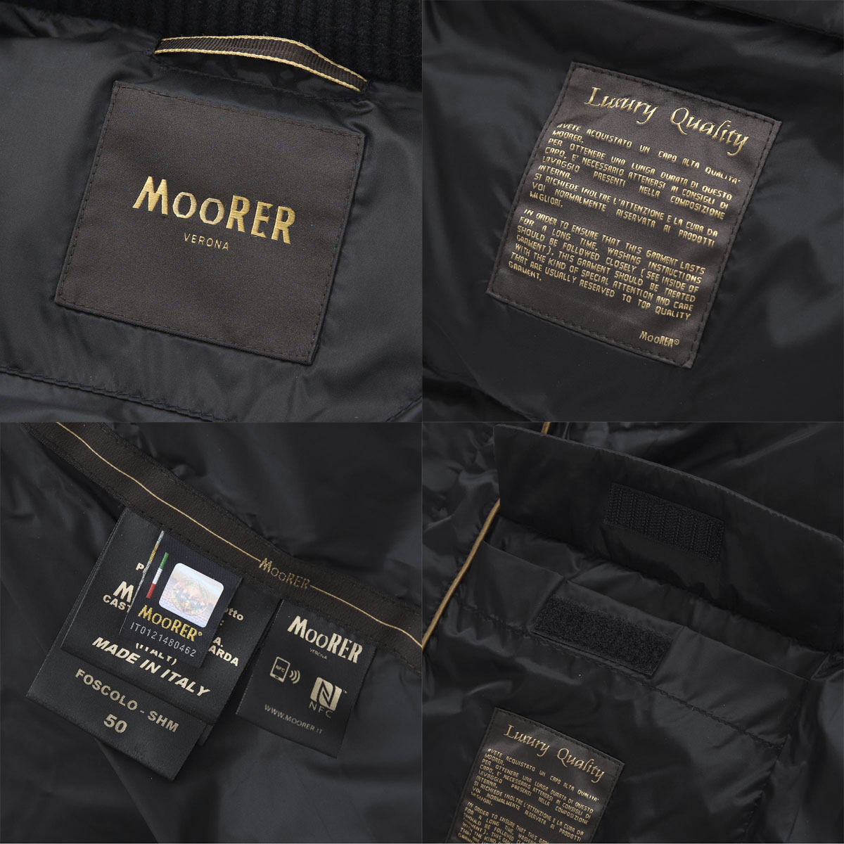 MOORER ムーレー ダウンジャケット 2way/ダウンベスト フーデッド