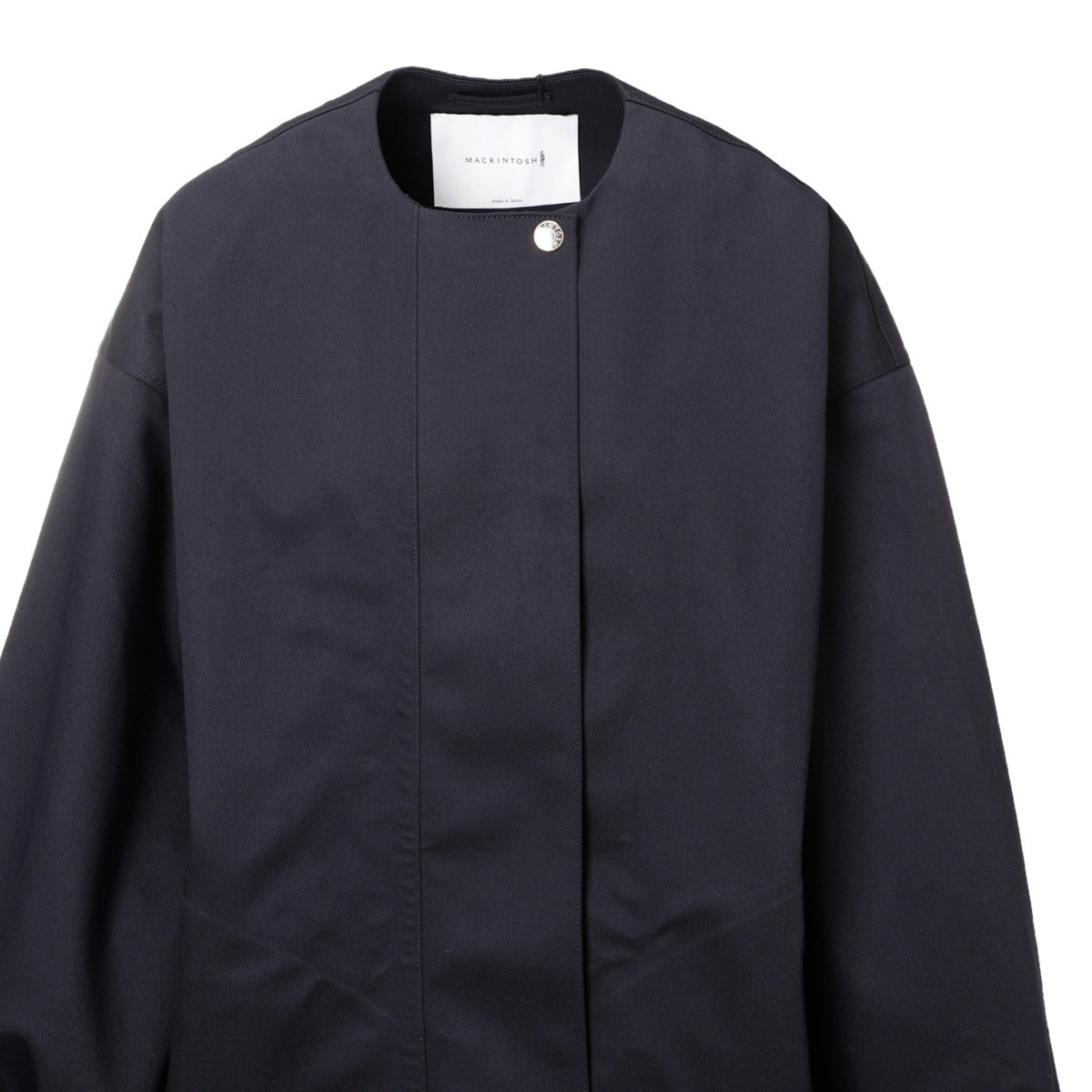 MACKINTOSH マッキントッシュ ノーカラーコート/SKYE LONG COLLARLESS