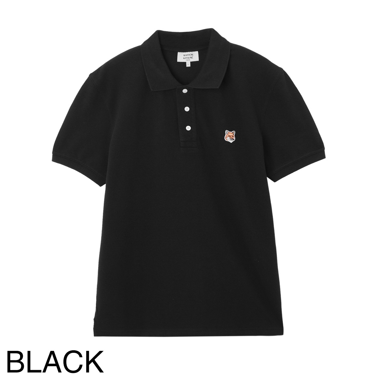 MAISON KITSUNE メゾンキツネ ポロシャツ/FOX HEAD PATCH REGULAR POLO メンズ