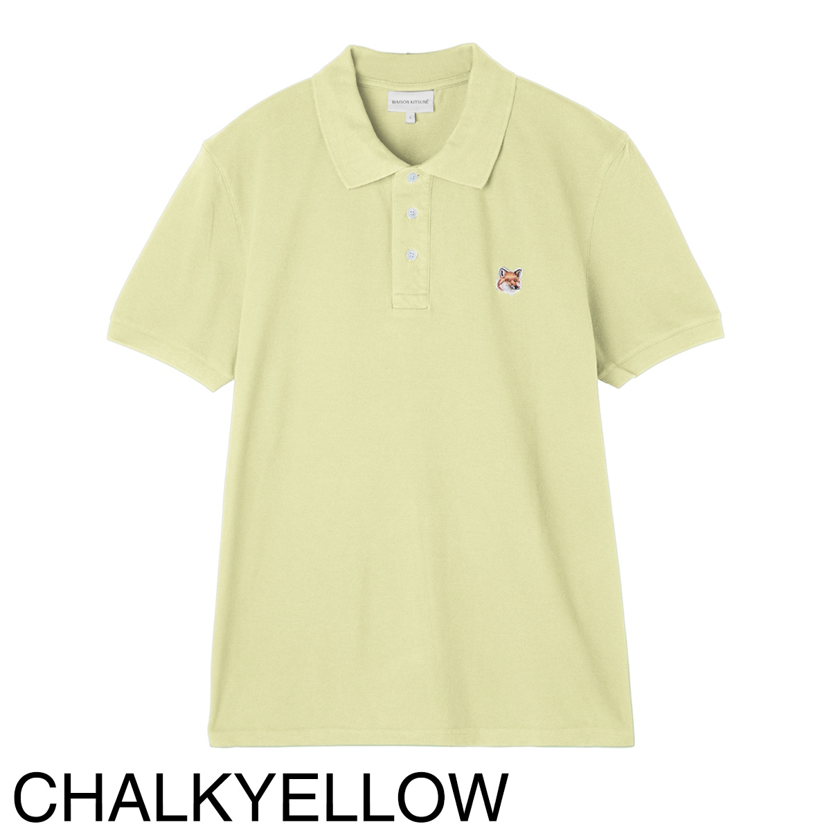 MAISON KITSUNE メゾンキツネ ポロシャツ/FOX HEAD PATCH REGULAR POLO メンズ