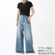 【アウトレット】MARINE SERRE マリーン セル クルーネックTシャツ/ORGANIC COTTON 1X1 RIB T-SHIRT レディース