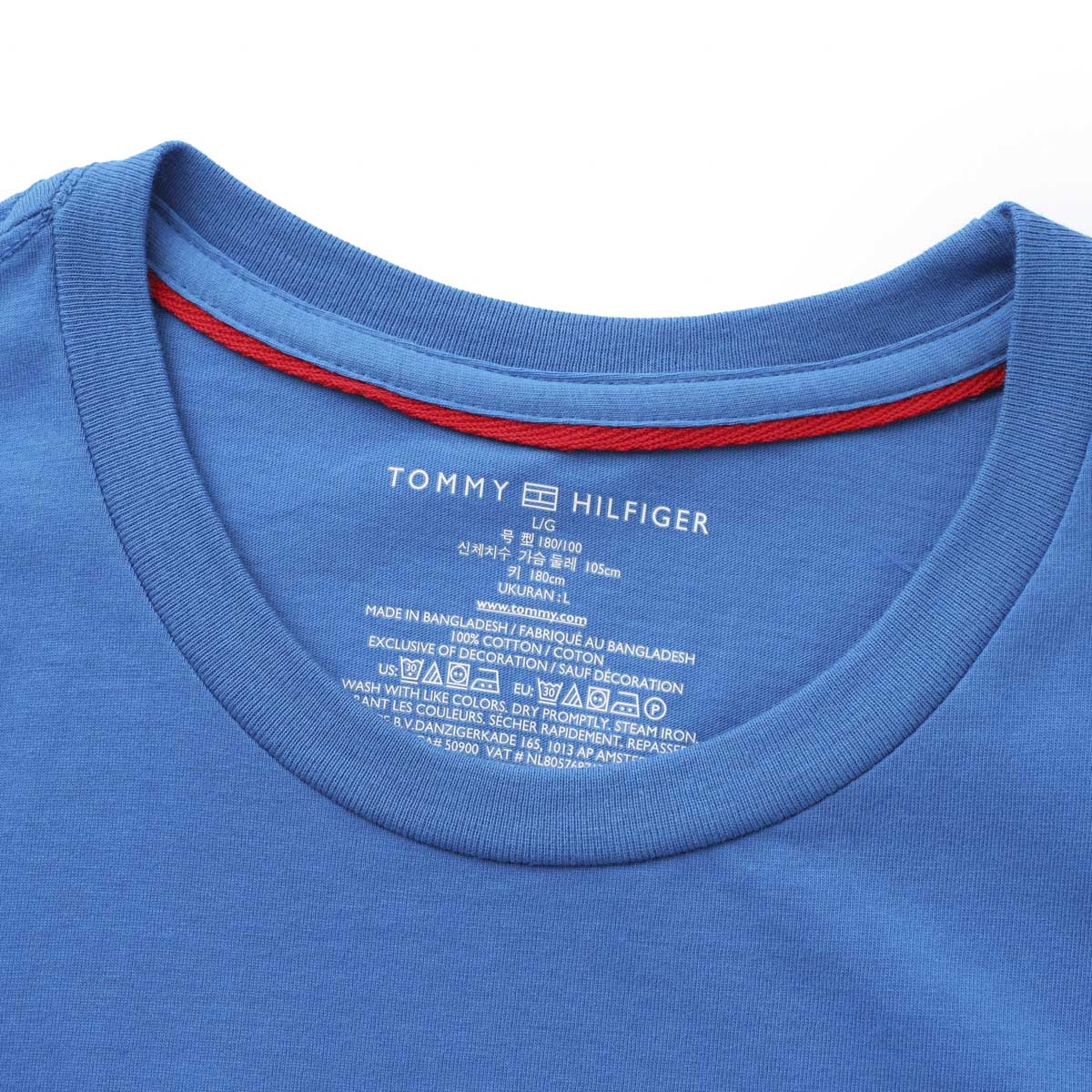 『ネコポス対応(2点まで)』TOMMY HILFIGER トミーヒルフィガー クルーネックTシャツ メンズ