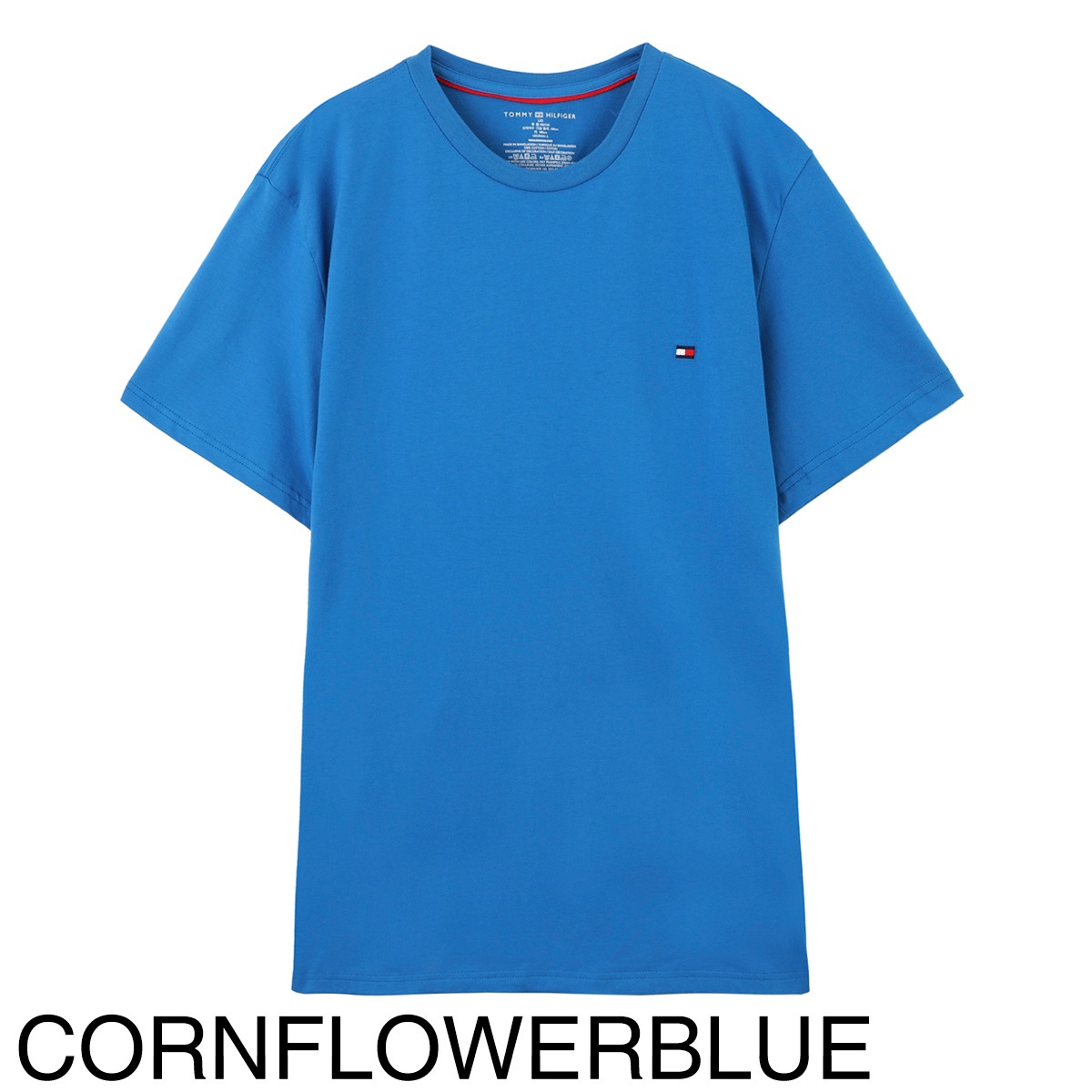 6933 トミーヒルフィガー メンズ Tシャツ 紺色 L/G トミー