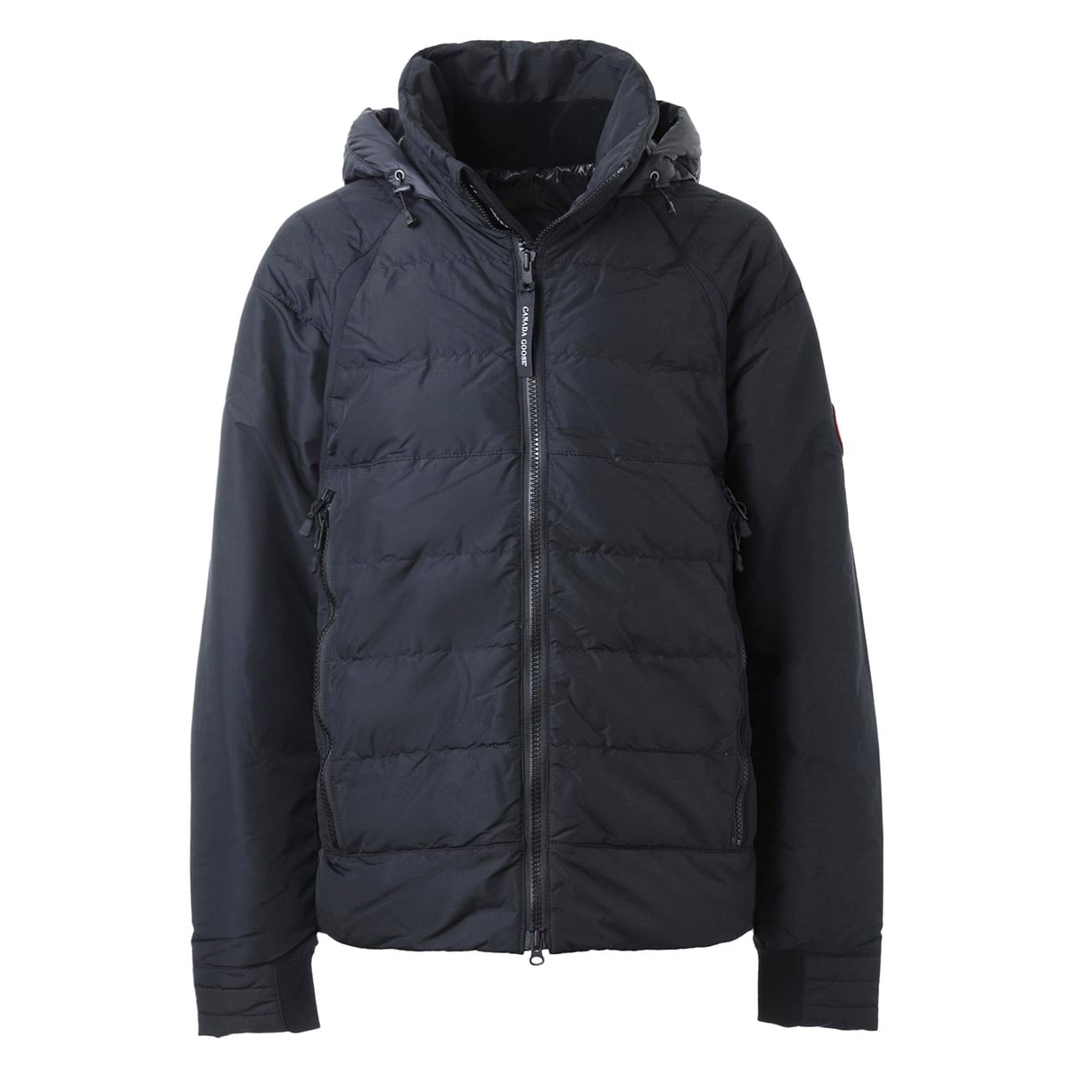 【極美品】  ダウン HYBRIDGE 2742L 黒 CANADA GOOSE カナダグース ダウンジャケット/UPDATED HYBRIDGE