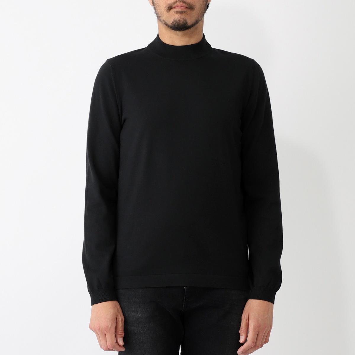 Gran Sasso グランサッソ モックネック ニット/LUPETTO M/L【大きいサイズあり】 メンズ