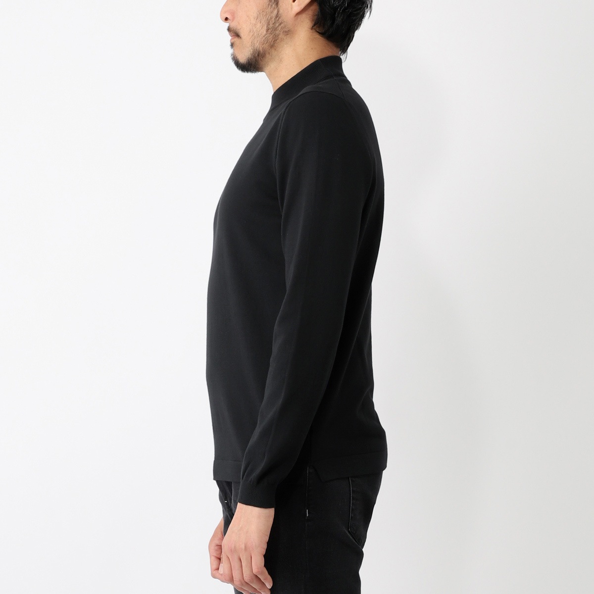 Gran Sasso グランサッソ モックネック ニット/LUPETTO M/L【大きいサイズあり】 メンズ