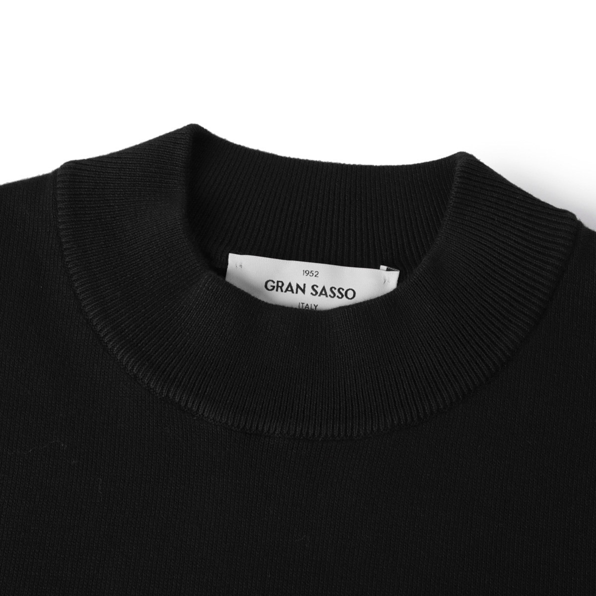 Gran Sasso グランサッソ モックネック ニット/LUPETTO M/L【大きいサイズあり】 メンズ