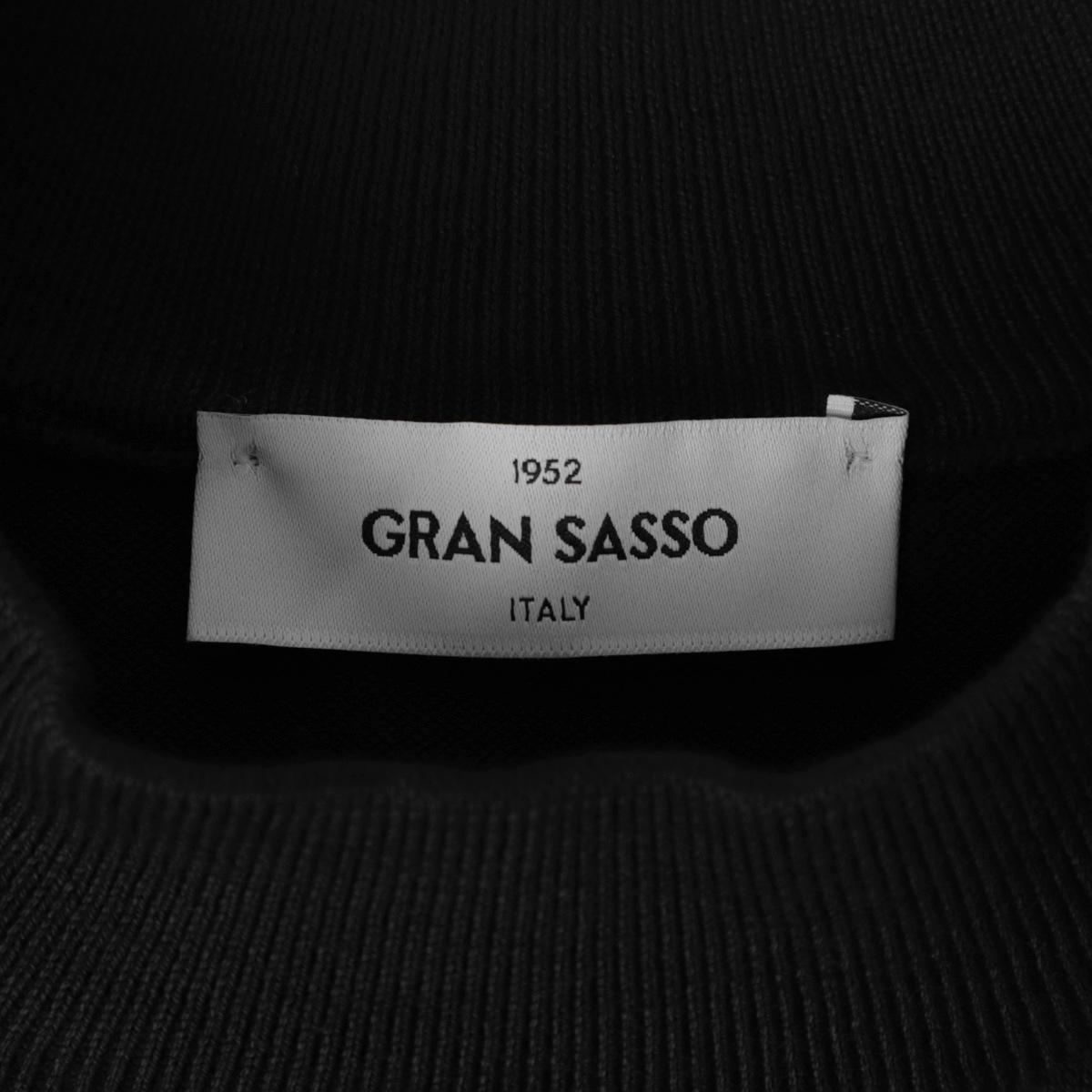 Gran Sasso グランサッソ モックネック ニット/LUPETTO M/L【大きいサイズあり】 メンズ