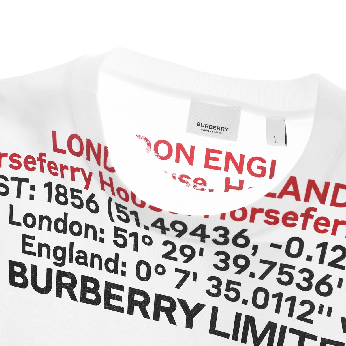【VIPセール】バーバリーアウトレット価格！Tシャツ 80902031003 現地価格セール Burberry(バーバリー) Tシャツ・カットソー