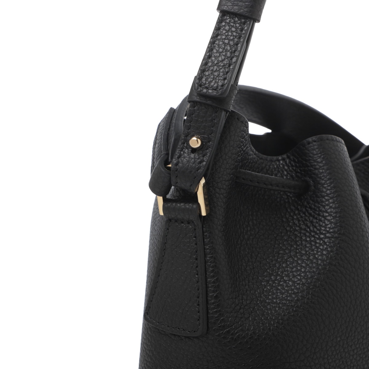 Salvatore Ferragamo 黒 バケットバッグ FERRAGAMO フェラガモ バケットバッグ 2WAY/ショルダーバッグ