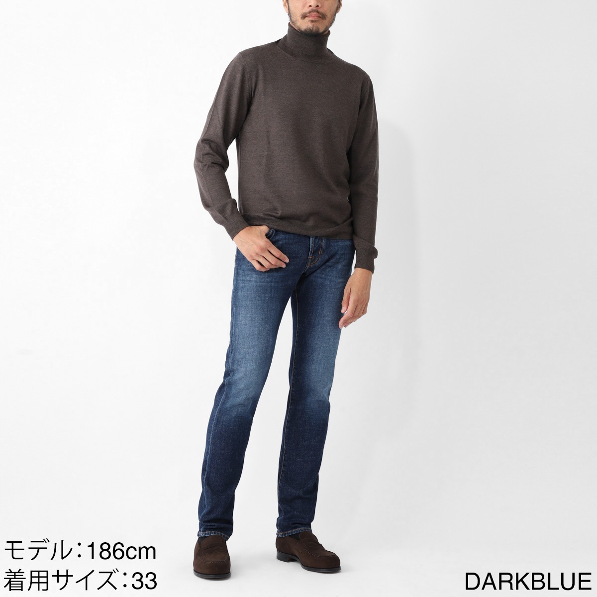JACOB COHEN ヤコブコーエン ボタンフライジーンズ/BARD SLIM FIT メンズ
