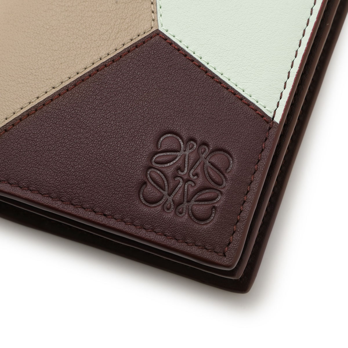 LOEWE ロエベ 2つ折り財布 小銭入れ付き/コンパクトウォレット/PUZZLE