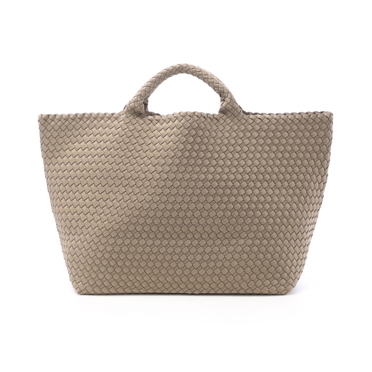 NAGHEDI ナゲディ トートバッグ/St. Barths Large Tote セント バース ラージ トート ポーチ付き Lサイズ 小さめ メッシュ ネオプレン 軽量 編み込み レディース