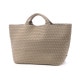 NAGHEDI ナゲディ トートバッグ/St. Barths Large Tote セント バース ラージ トート ポーチ付き Lサイズ 小さめ メッシュ ネオプレン 軽量 編み込み レディース