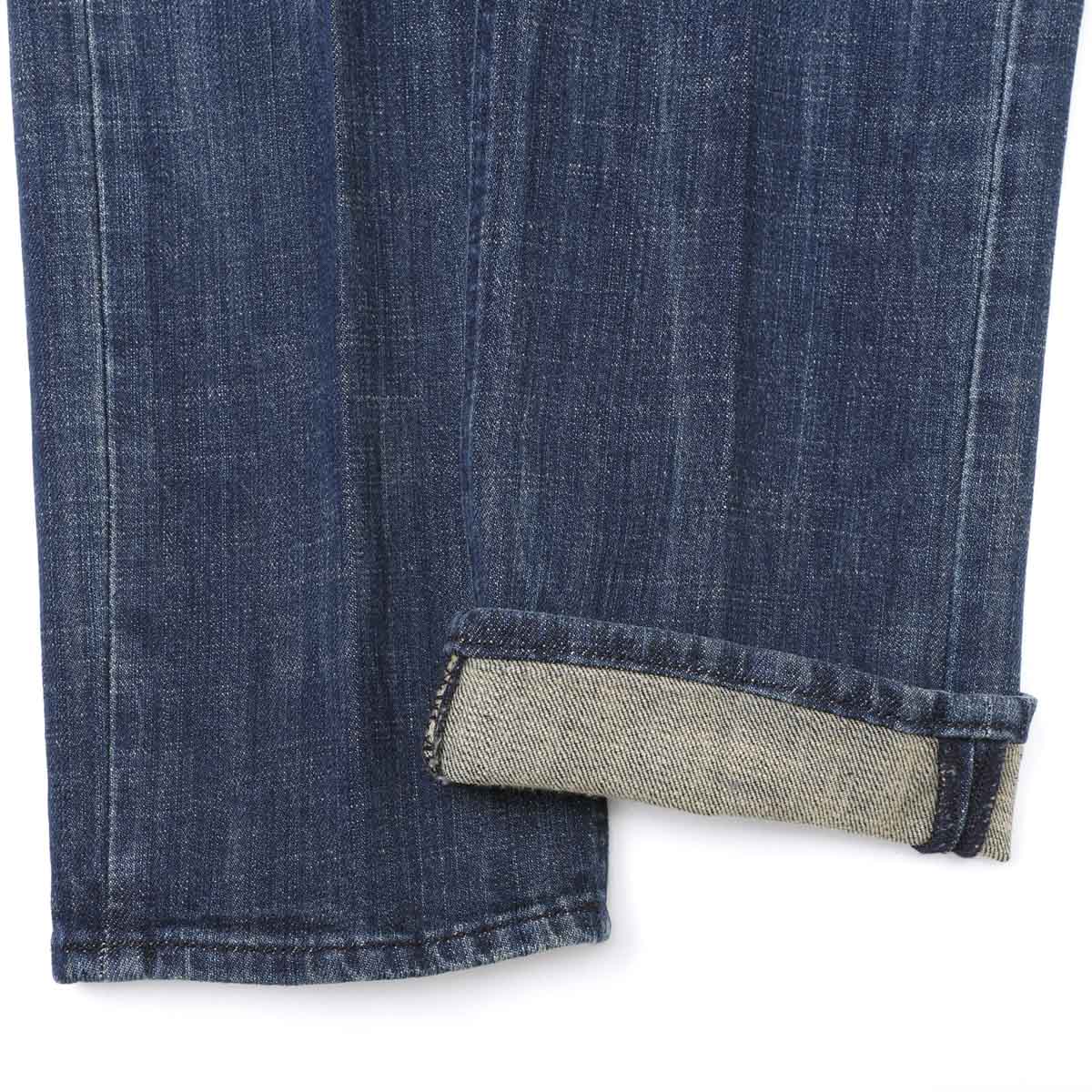 【アウトレット】entre amis アントレアミ ボタンフライジーンズ/5 TK DENIM CORTO【大きいサイズあり】 メンズ