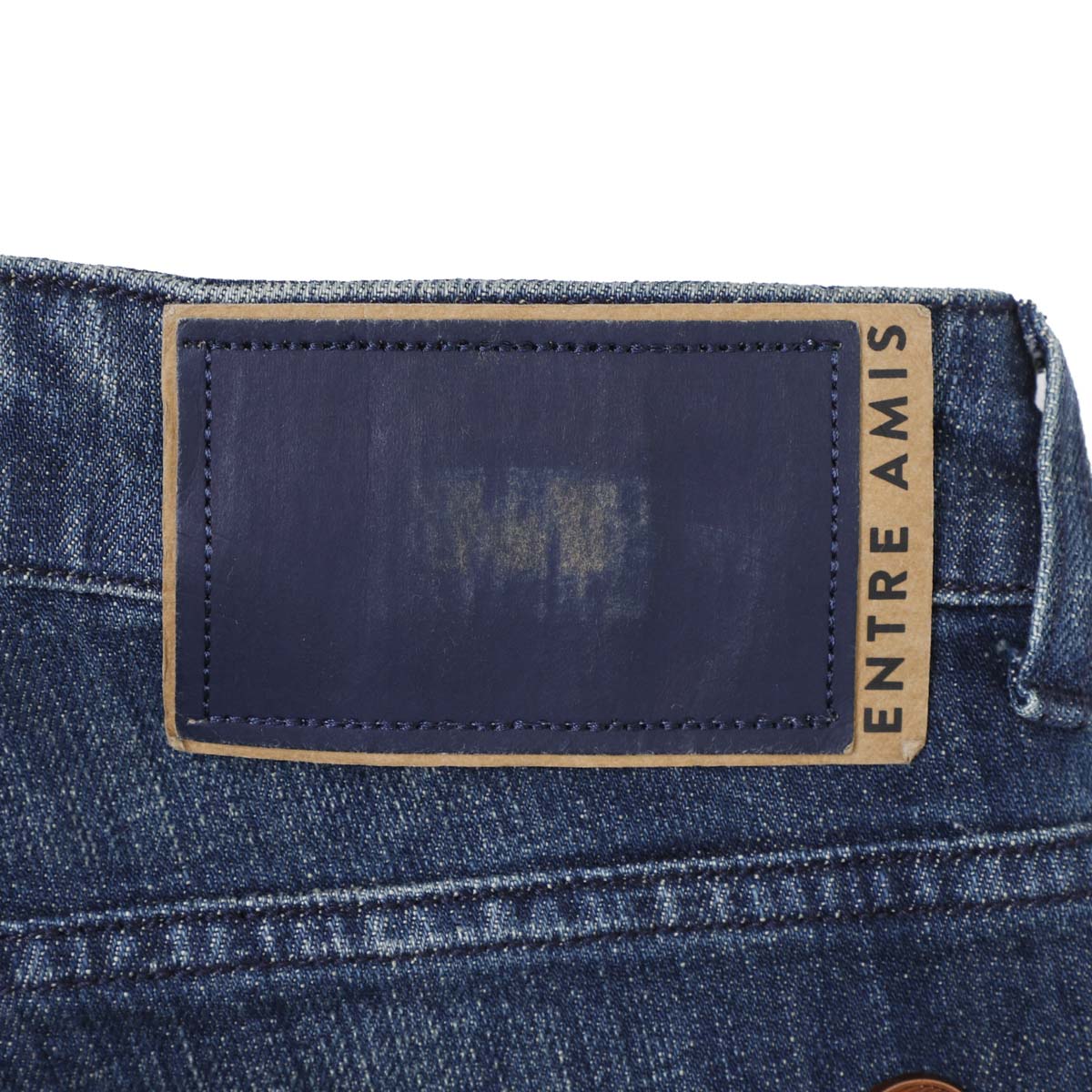 【アウトレット】entre amis アントレアミ ボタンフライジーンズ/5 TK DENIM CORTO【大きいサイズあり】 メンズ