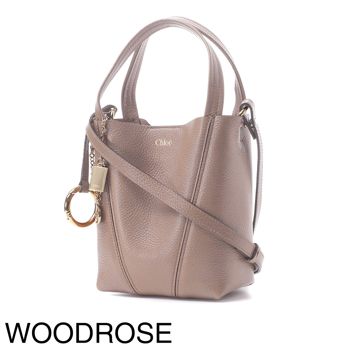 Chloe クロエ トートバッグ 2WAY/ショルダーバッグ/CHLOE SPIN SMALL