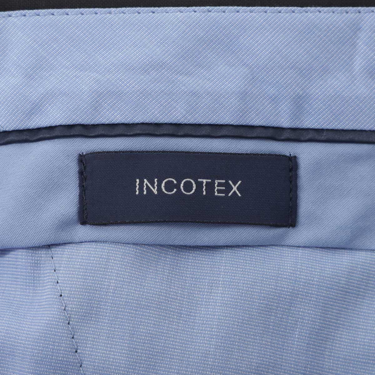 【アウトレット】INCOTEX インコテックス ノープリーツ スラックス/ウールパンツ/SLIM FIT メンズ