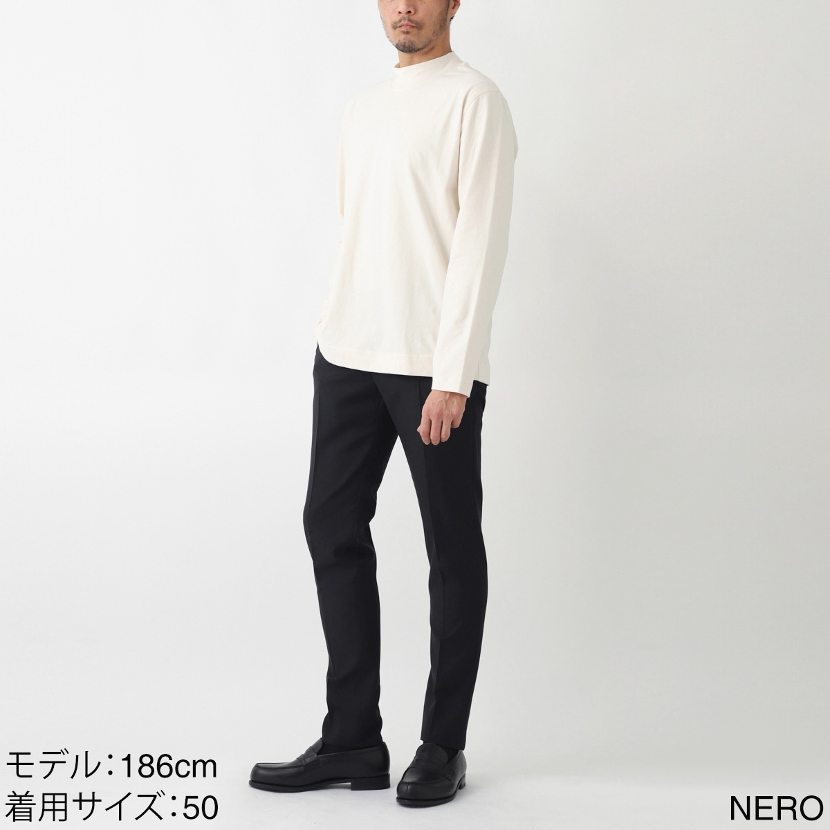 アウトレット】INCOTEX インコテックス ノープリーツ スラックス