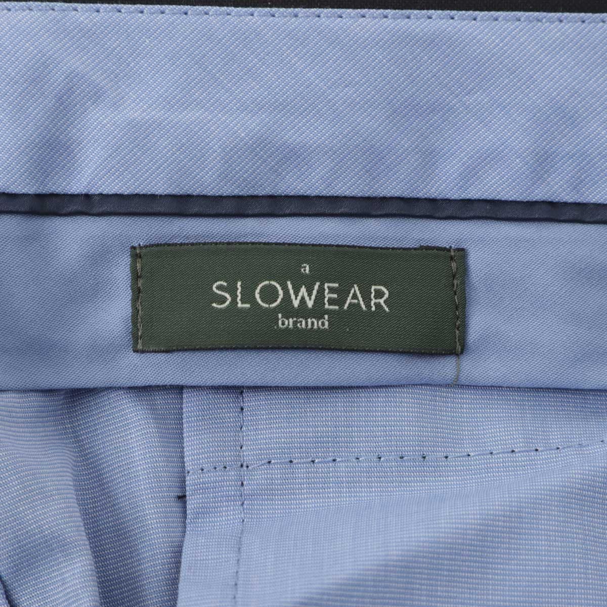 INCOTEX インコテックス ノープリーツ スラックス/ウールパンツ/SLIM