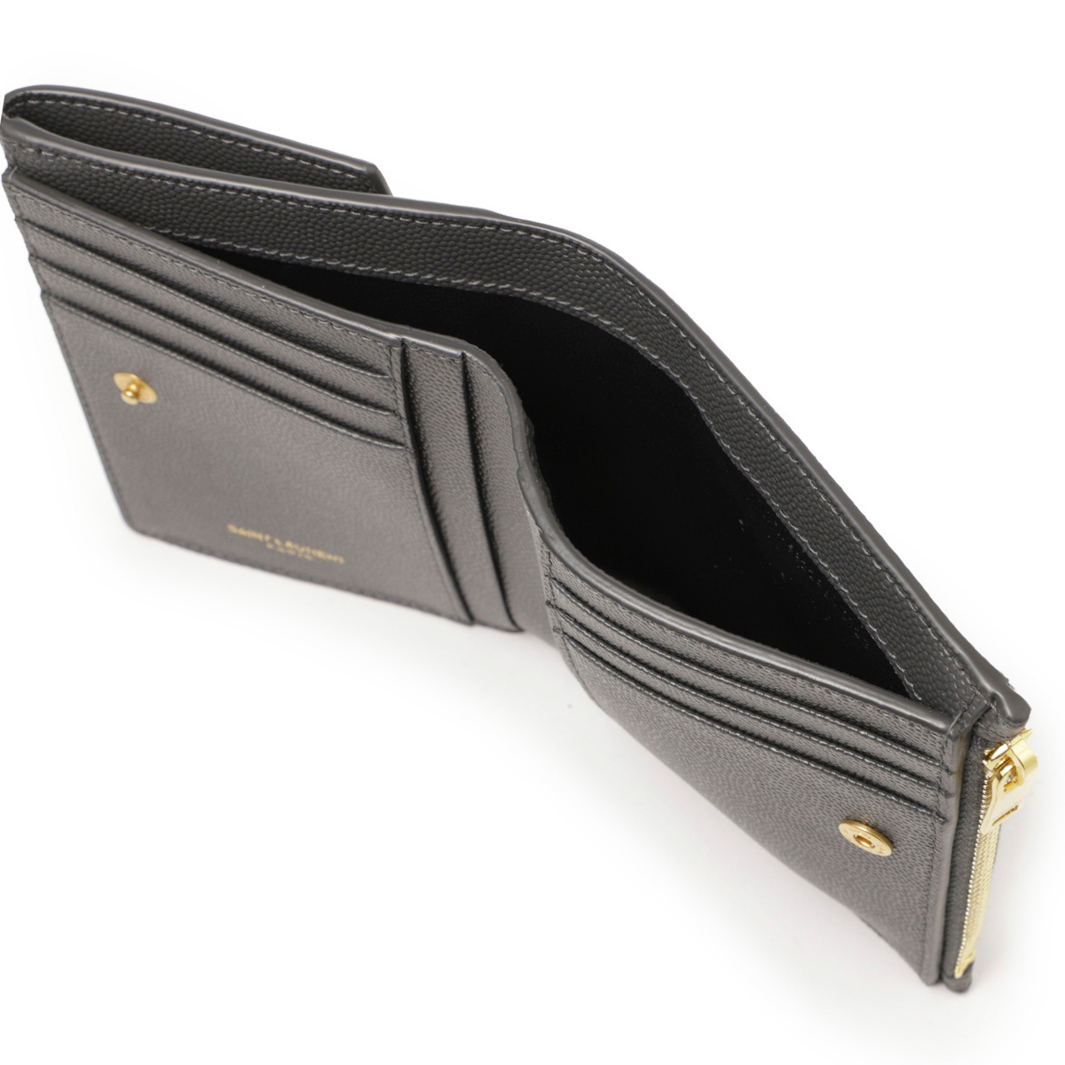 SAINT LAURENT サンローラン 2つ折り財布 小銭入れ付き
