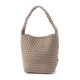 NAGHEDI ナゲディ ショルダーバッグ/Nomad Small Hobo ノマド スモール ホーボー ミニ ハンドバッグ ミニバッグ メッシュ ネオプレン 軽量 編み込み レディース