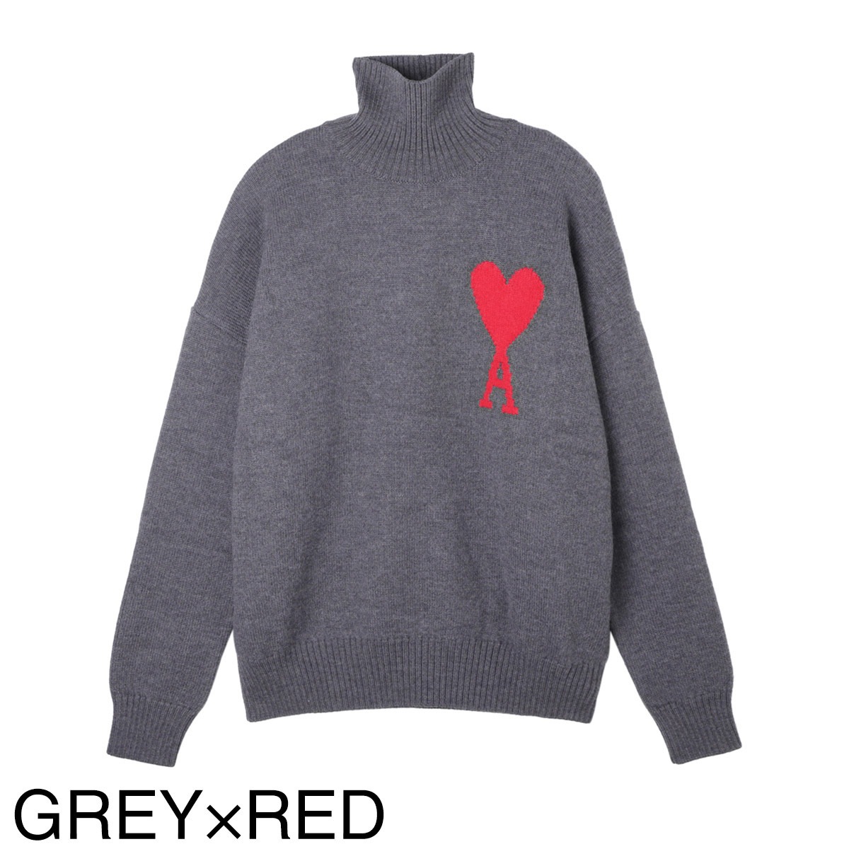 AMI アミ タートルネックセーター/ADC FUNNEL NECK SWEATER | メンズ