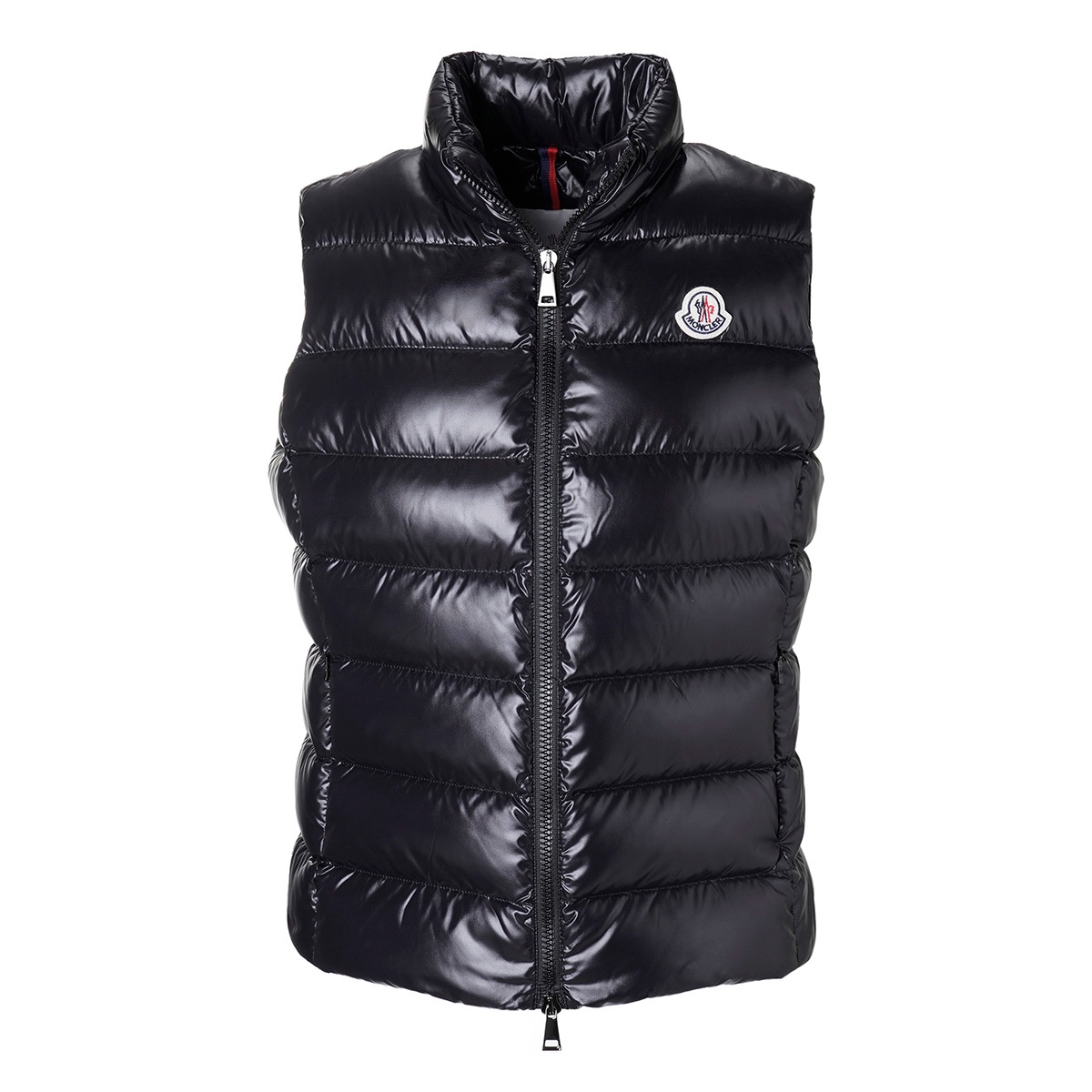 文房具引退　MONCLER GHANY GILET ダウンベスト ブラック Ghanyベスト : ダウンジャケット&ジレ 向けの Children