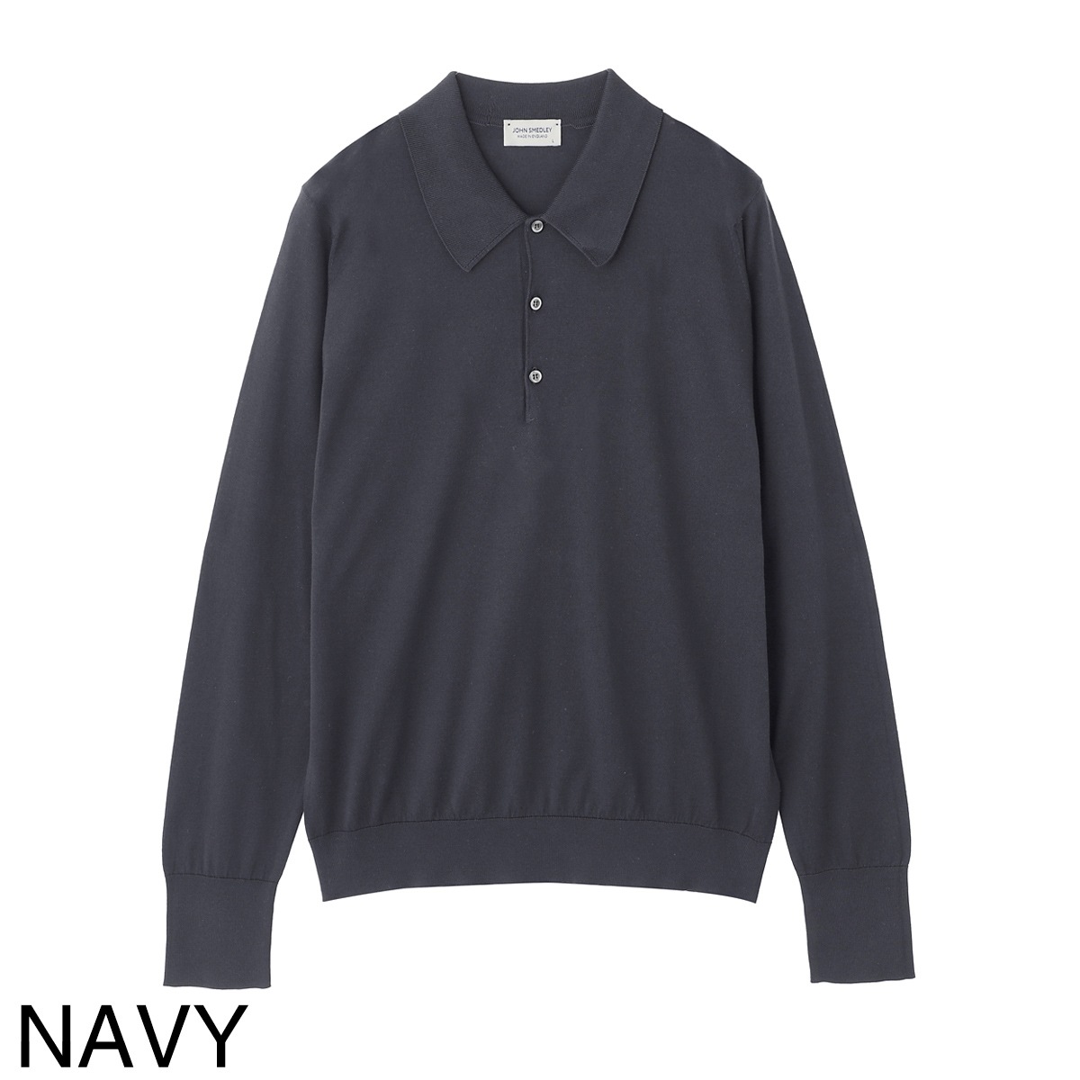 JOHN SMEDLEY ジョンスメドレー 長袖ニットポロシャツ/FINCHLEY シー