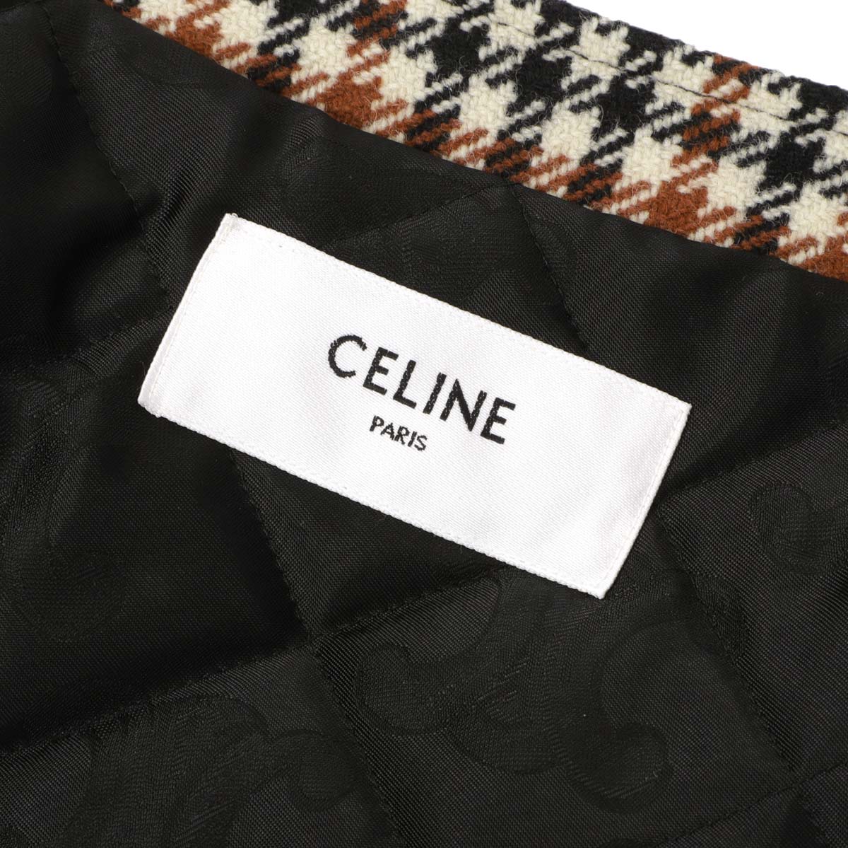 アウトレット】CELINE セリーヌ 中綿入り ブルゾン/ノーカラー