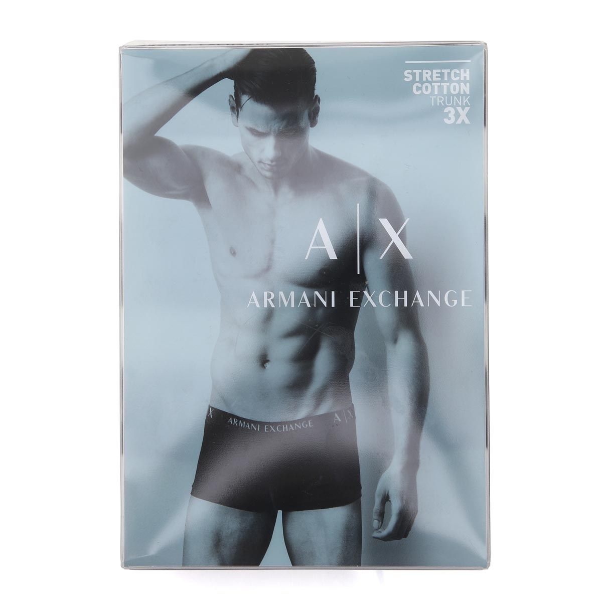 【アウトレット】ARMANI EXCHANGE アルマーニエクスチェンジ ボクサーパンツ/STRETCH VOTTON TRUNK 3X【返品交換不可】 メンズ