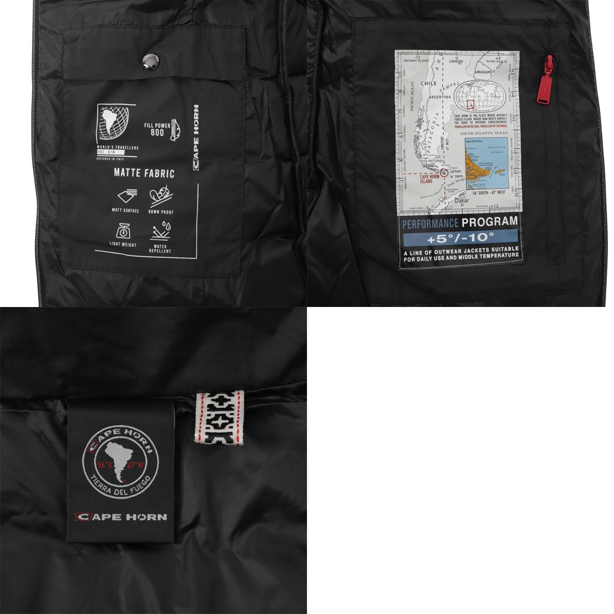 CAPE HORN ケープホーン ダウンジャケット/MATT STELLA【大きいサイズあり】 レディース