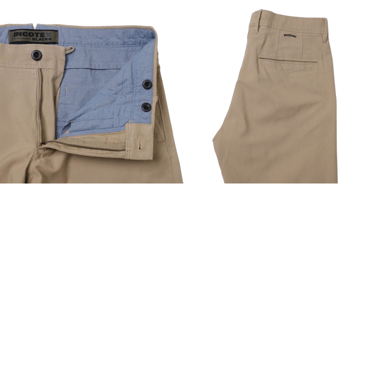 INCOTEX SLACKS インコテックス スラックス コットンパンツ/チノパン